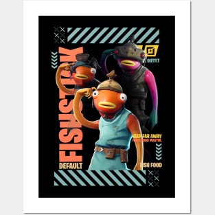 all fishstick skin Posters and Art